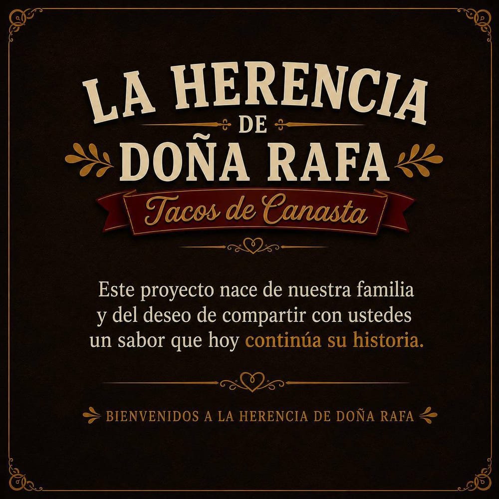 La Herencia de Doña Rafa · bienvenida