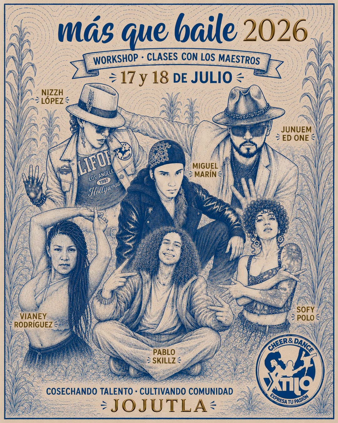 Workshop · Clases con los maestros · Más que Baile 2026